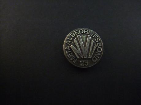 Metaalbedrijfsbond N.V.V 25 jarig jubileum schroef pin